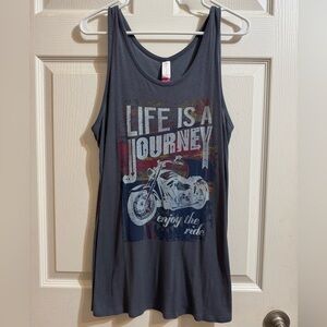 No Boundaries Charcoal Tank Top
